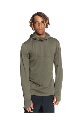 Quıksılver Quiksilver Steep Point Hoodie Fleece Erkek Yeşil Polar Cre0