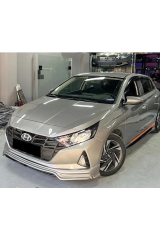 Hyundai İ20 Ön Ek Karlık Plastik Mat Siyah 2019 Ve Üzeri