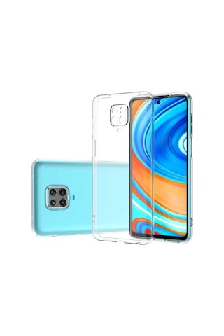 Xiaomi Redmi Note 9 Pro Uyumlu Şeffaf Kılıf Ultra Koruma Hassas İnce Tasarım -kamera Korumalı Beyaz