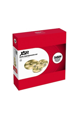 Sabian Xsr5009b Xsr Serisi Brilliant Rock Performance Zil Seti