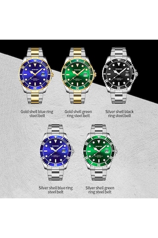 Sones Skmeı 2031 Çok İşlevli Açık Hava Su Geçirmez Kronograf Erkek Spor Saati Gümüş