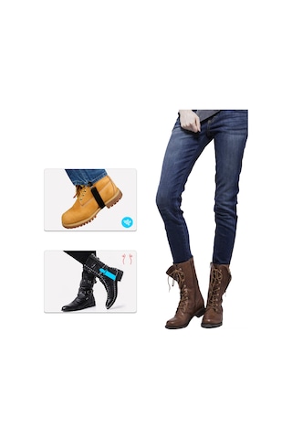 Dianziye Bisiklet Sürüşü İçin Donuk Rüzgar Engeli, Pantolon Tutucu Klipsler, Uzunluk Ayarlanabilir, 2 Adet Paket