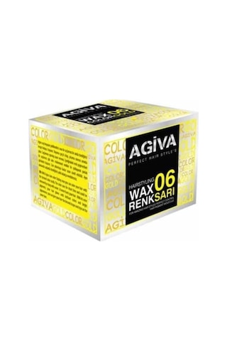 Agiva Hairstyling Color 06 Wax Sarı 120 G