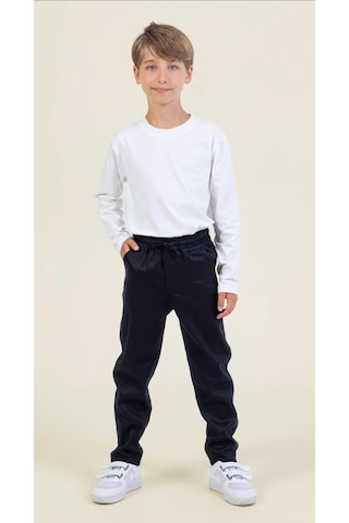 Erkek Çocuk Gabardin Pantolon Lacivert-5882 Lacivert