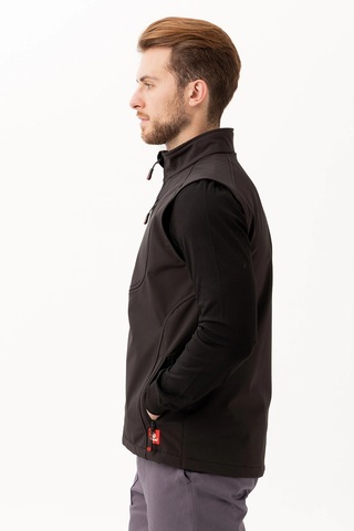 Salina Outdoor Erkek Yelek Günlük Giyim İçin Konforlu Ve Cepli Tasarım Siyah