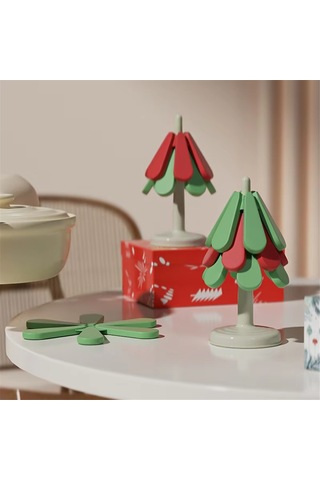 Noel Ağacı Şeklinde Katlanabilir Yalıtım Matı, Yüksek Sıcaklık Diğer