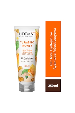 Urban Care Turmeric Honey Cilt Tonu Eşitleyici ve Aydınlatıcı Vücut Losyonu 250 ML