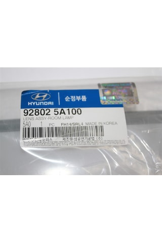 Hyundai County 928025a100 Tavan Konsolu İç Aydınlatma Lensi Room Lamp Lens Tavan Lambası