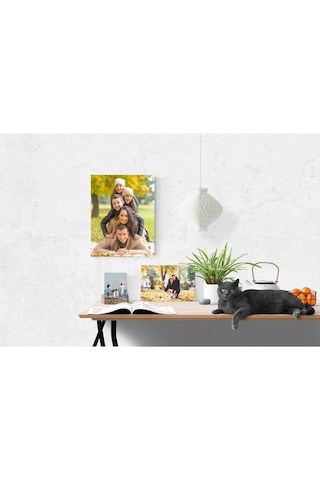 Premium Kişiye Özel 2 Adet Metal Poster Tablo Full Hd Kalite Baskı 15x20 Cm Çok Renkli