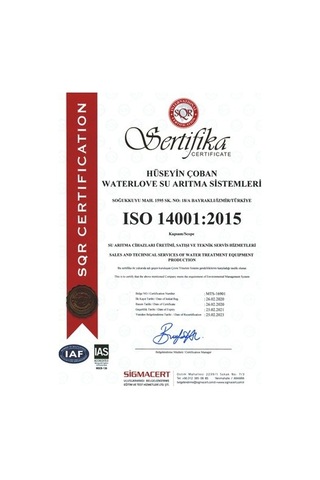 Waterlife Uyumlu Filtre 5 'li Lg Mebran Set Su Arıtma
