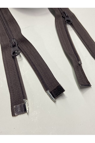 Ferace Pardesü Kap Fermuarı Çift Yön /100 Cm/ Kahve