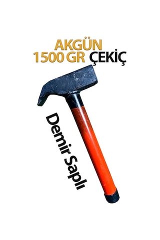 Çekiç Demir Saplı 1500 Gr