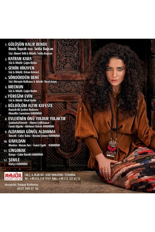 Deniz Toprak - Gülüşün Kalır Bende Cd (Cd)