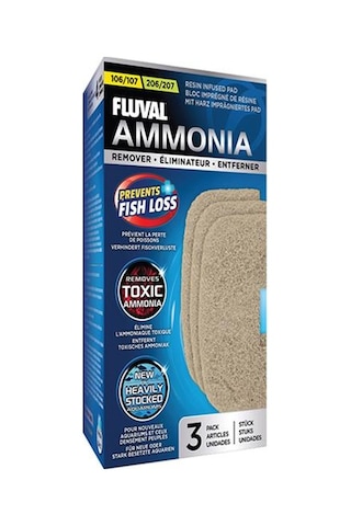 Fluval 107207 için Ammonia Remover 3 Lü Paket