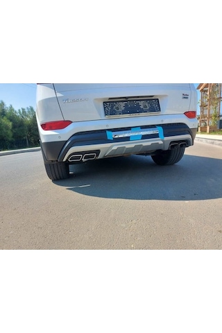 Hyundai Tucson / 2015 2016 2017 2018 / Yalnızca Arka Koruma Plastik
