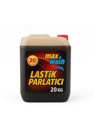 20kg Lastik Parlatıcı Direk Kullanım Islak Görünüm