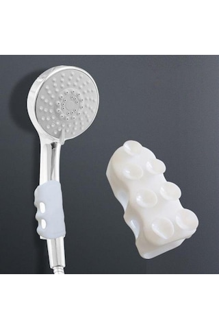 Buffer Banyo Duş Başlığı Tutucu Silikon Güçlü Vantuz Vakum Aparat