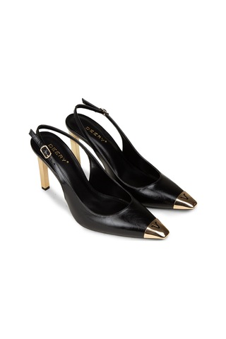 Deery Kadın Siyah Slingback Stiletto - Rd141zsyhm01 siyah