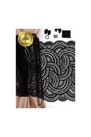 Kruzhevo El İşi Ve Dikiş İçin 210 Mm X 3 M Esnek Dantel 169263215