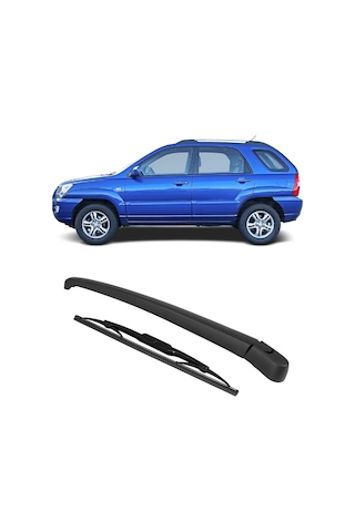 Hyundai Tucson 2005-2009 Uyumlu Arka Cam Silecek Kolu Ve Süpürgesi Takım 988112e000