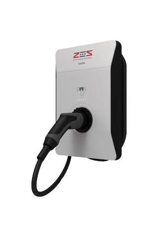 Zes Evc04 22 Kw 5 M. Kablolu Kare Kasa Elektrikli Araç Şarj İstasyonu