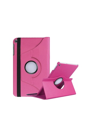 Goocamp Galaxy Tab A7 10.4 T500 2020 Uyumlu Dönebilen Standlı Kılıf-pembe Tablet Kılıfı