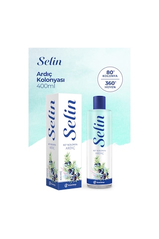 Parfümlü Kolonya Ardıç 400 Ml 2'li Set