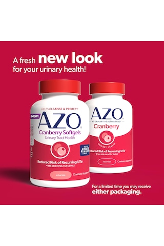 Azo Cranberry Pills For Women & Men, Urinary Tract Health, 100 Softgels