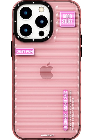 Apple Uyumlu iPhone 14 Pro Kılıf Şeffaf Renkli Tasarım Youngkit Fluorite Serisi
