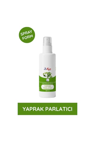 Bykurt Yaprak Parlatıcı 225ml Organik Sprey Böcek Ve Sinek Önleyici Bitki Temizleyici 225 ML