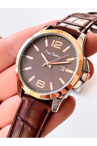 Pierre Cardin 800411F10K Deri Kordon Erkek Kol Saati