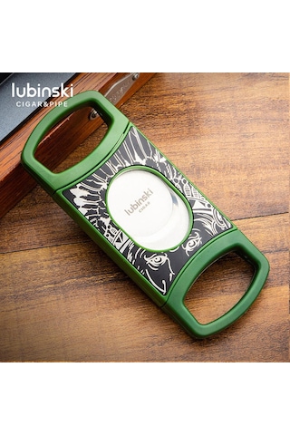Lubinski Plastik Çift Yüzlü S-cut V-cut Puro Kesici Yeşil 60 Ring