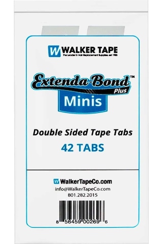 Walker Tape Extenda Bond Plus Mini's Protez Saç Bandı Delikli 3/4'' X 1 1/2'' 2cm X 1.25cm