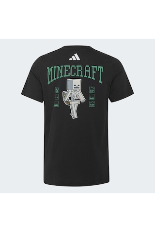 Adidas Minecraft Çocuk Siyah Tişört Ks9029