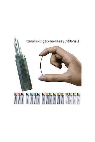 0,3mm Mekanik Kalem Uç Tüpü - 12 Adet