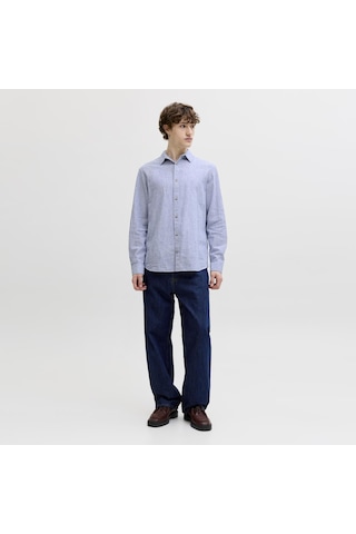 Jack & Jones Erkek Uzun Kollu Gömlek - Summer - 12289174 Infinity