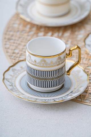 Eloise 6 Kişilik Kahve Fincanı Takımı - 90 Ml