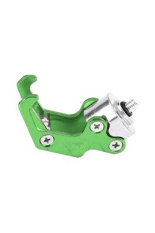 Konesam Motosiklet İçin Alüminyum Altyapıli Kartal Pençe Tasarımli Saçma Sepet Kanca - Yeşil Dayanıklı, Kolay Kurulum