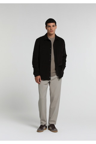 Colin's Colins Regular Fit Shirt Neck Düz Erkek Kahverengi Uzun Kol Gömlek Cl1083257 Q1.v2 Brw