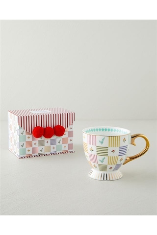 Bright Ophelia New Bone China Kupa 460 Ml Renkli