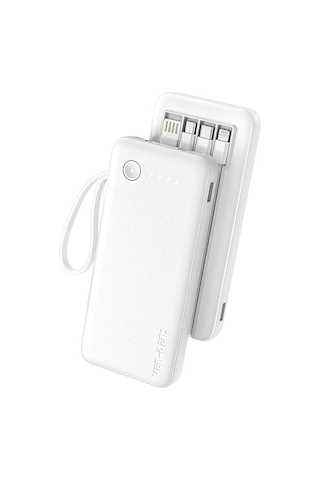 Ven-dens Vd-pb058 10000mah Dijital Ekranlı Premium Powerbank BEYAZ