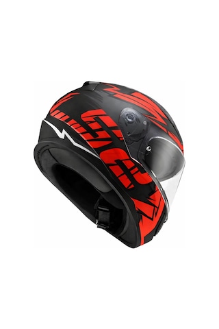 Ls2 Rapıd 2 Cromo Kapalı Kask Mat Siyah-kırmızı Diğer