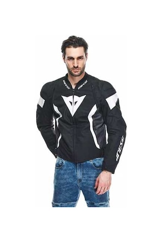 Dainese Daınese Ceket/avro 5 Tex Jacket Blk Whıte Blk
