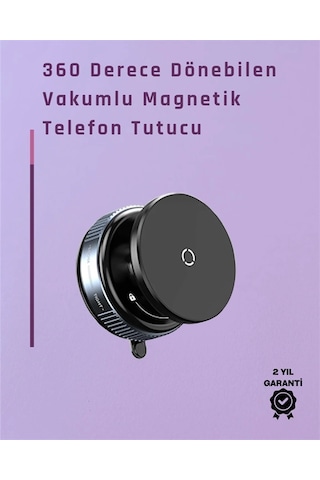 Çift Taraflı Vakum Emme Özellikli 4.7+ İnç Telefon Tutucu Güvenli Sabitleme
