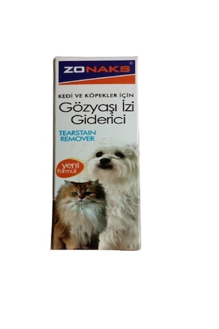Zonaks Kedi Köpekler İçin Gözyaşı İzi Giderici 50 ML