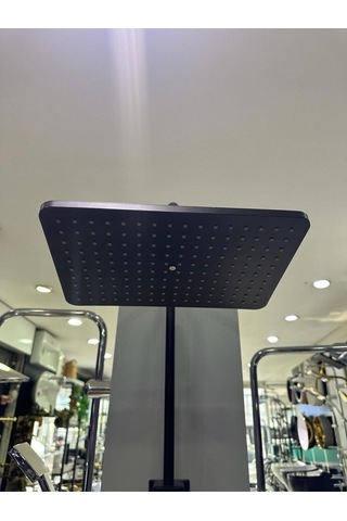 Boheme Fleko Siyah Tepe Duş Seti Paslanmaz Diğer