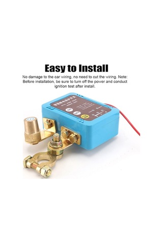 Xianwen Lemestar 12v 240a Akü Kesme Anahtarı - Uzaktan Kumandalı