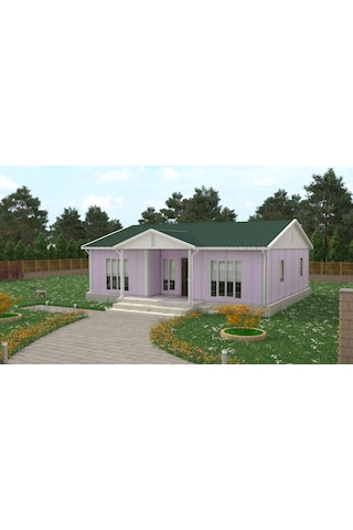 96 M2 Prefabrik Ev