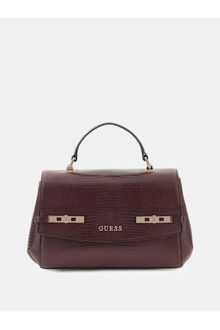 Guess Melinda Kadın El Ve Çapraz Çanta Hwkl9933200 Bordo