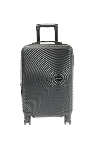 Escape Vlz 072-set Abs 8 Tekerlekli Büyük, Orta, Kabin Boy Valiz, Bavul Seti, Siyah